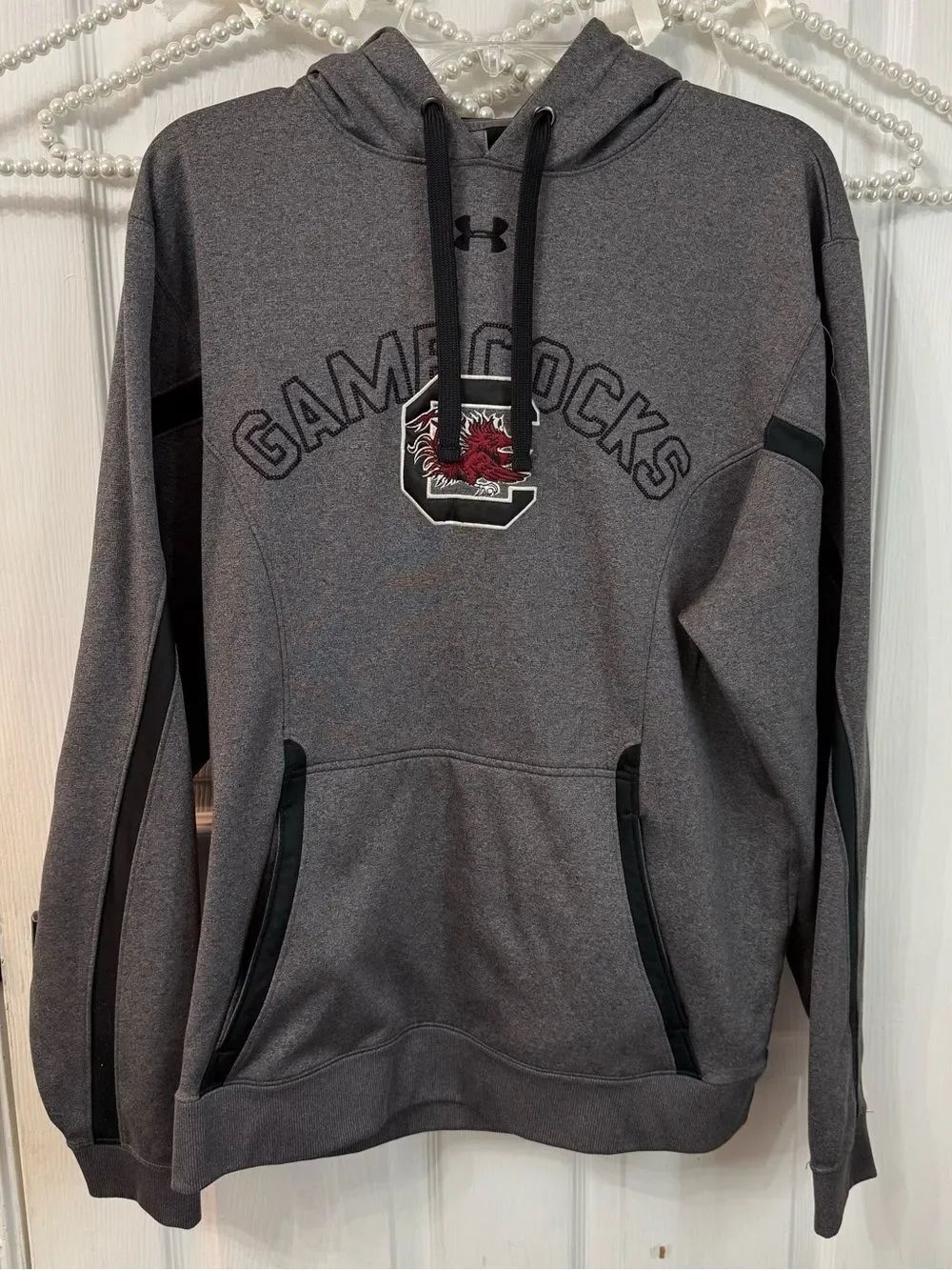 Under Armour Gray Marled Performance Hoodie
